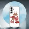 Christmas Deer For Samsung Galaxy S23 S24 S25 Ultra S22 Plus S21 Black Soft Case Waterproof Soft Case