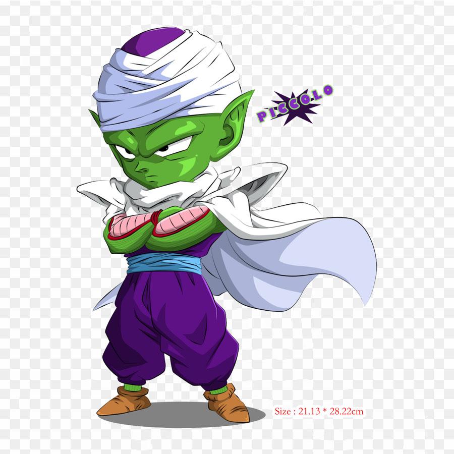 Patches For Clothes Bag Iron On Thermal Stickers Piccolo Dragon Ball Online Pattern Washable Heat Transfer