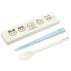 Chopsticks, 18cm, Chopstick Case with Drawer Lid, Chiikawa CKW No.5, Combination Set, Made In Japan, Antibacterial, Dishwasher Safe, CT-27