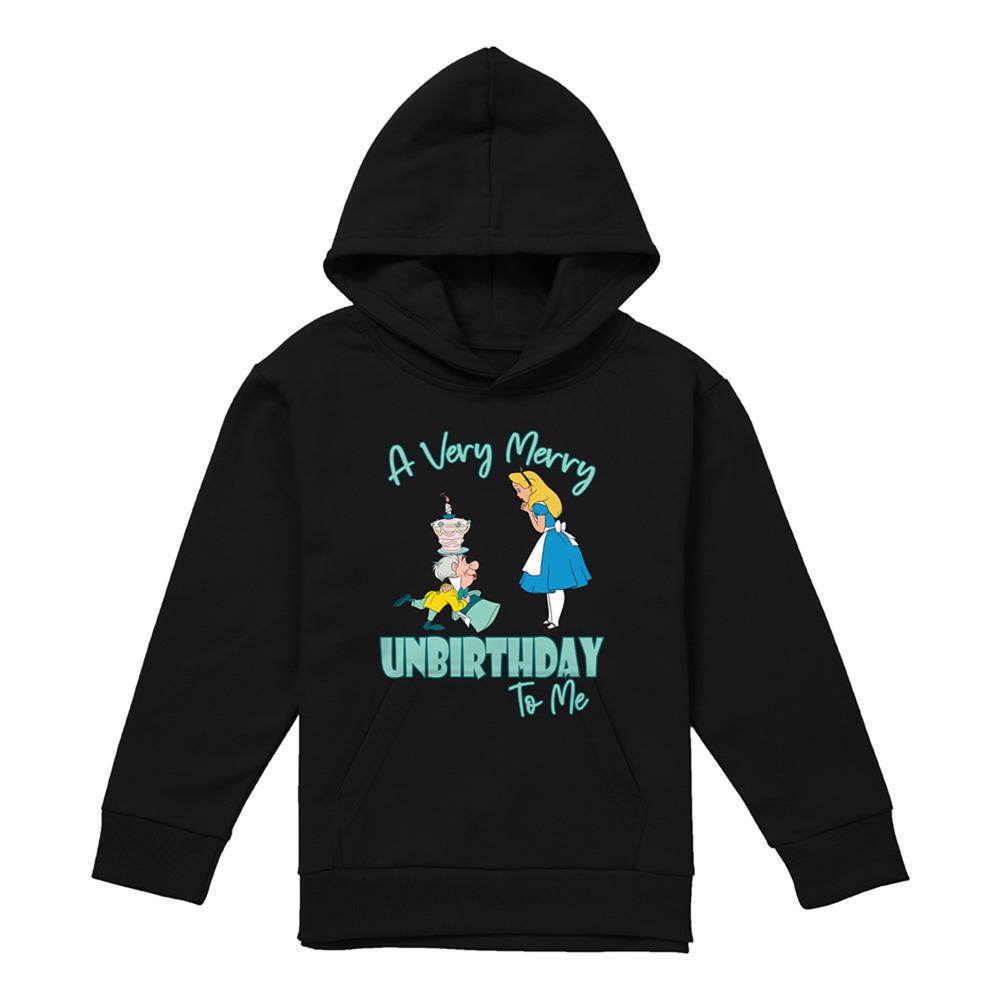 Disney Childrens/Kids Very Merry Unbirthday To Me Hoodie