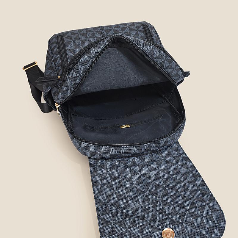 PU Backpack Women Printed Backpack