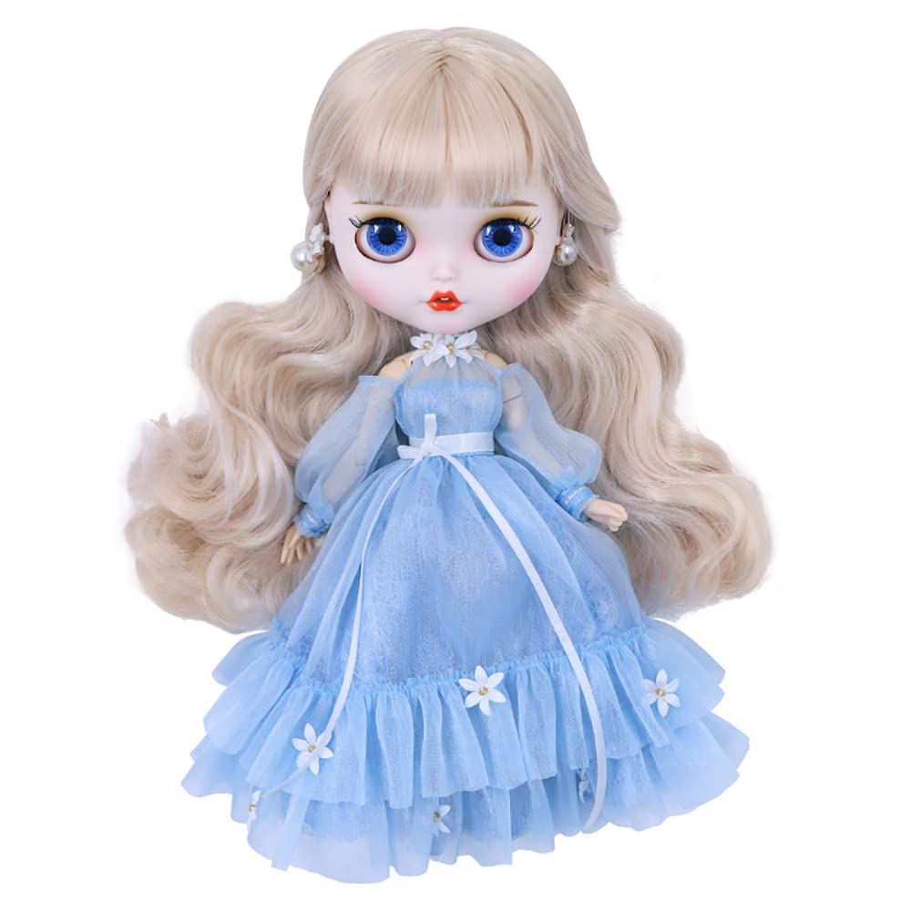Одежда для кукол ICY Fortune Days подходит для кукол масштаба 1/6 или ростом 30 см, включая кукол Blythe, Obitsu и Licca-chan. (BL10901-BC01T).