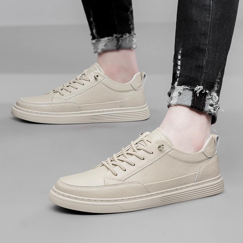 Модные дизайнерские универсальные мужские туфли Four Seasons Retro из натуральной кожи, повседневные роскошные кроссовки, мужская обувь, дышащая