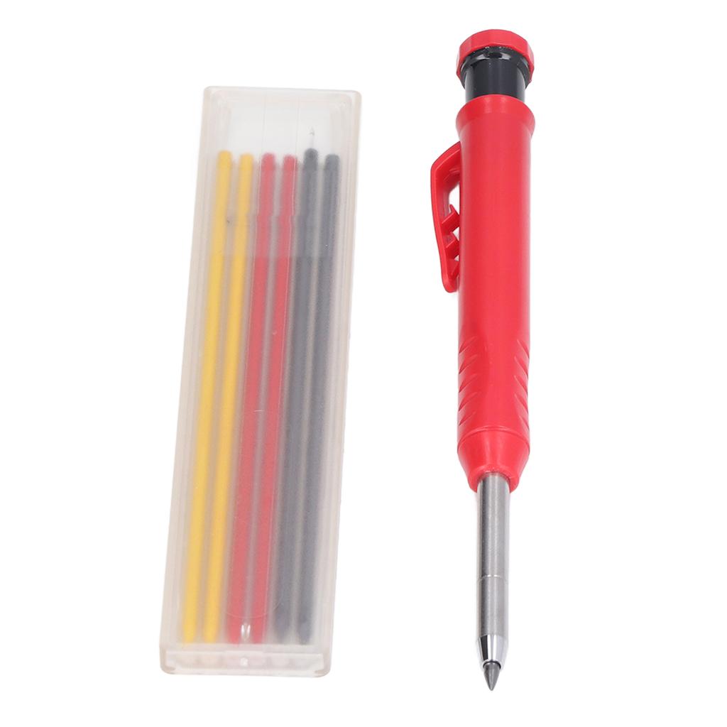 Woodworking Marking Pen 2.8mm Tungsten Carbide Tip Multifunction Scribing Tool with Refill3 Color