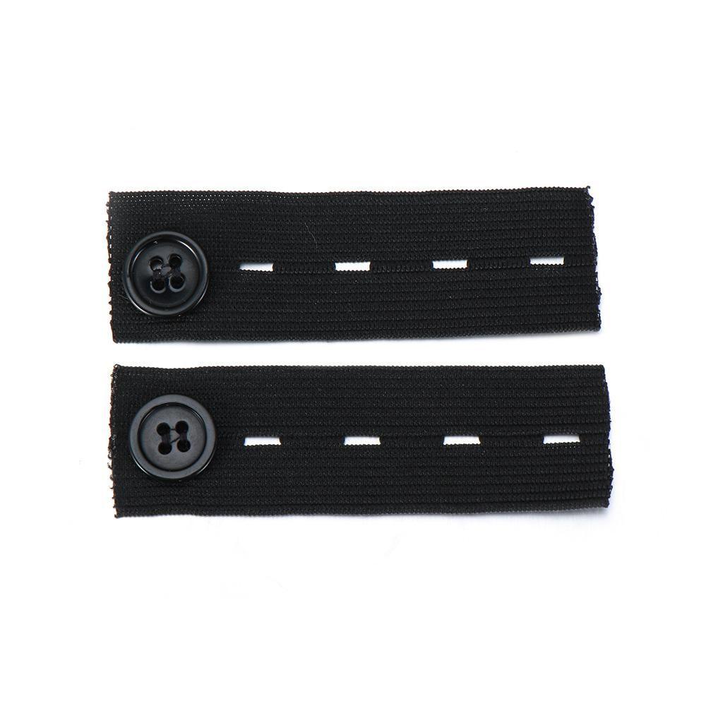 2/4/6PCS Jeans Skirts Garment Accessories Maternity Waist Band Button Hooks Pant Extender Belt