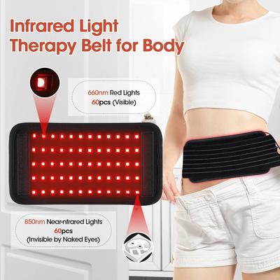 660 и 850 нм ближний инфракрасный свет устройства для талии, спины, живота, коленей, запястий суставов мышц красоты аксессуары для женщин