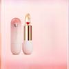 Crystal Transparent Color Changing Petal Jelly Lipstick, Moisturizing and Temperature Sensitive