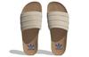 Шлепанцы Adilette Adidas Originals Premium 'Cork Pack - Wonder White' ID2016