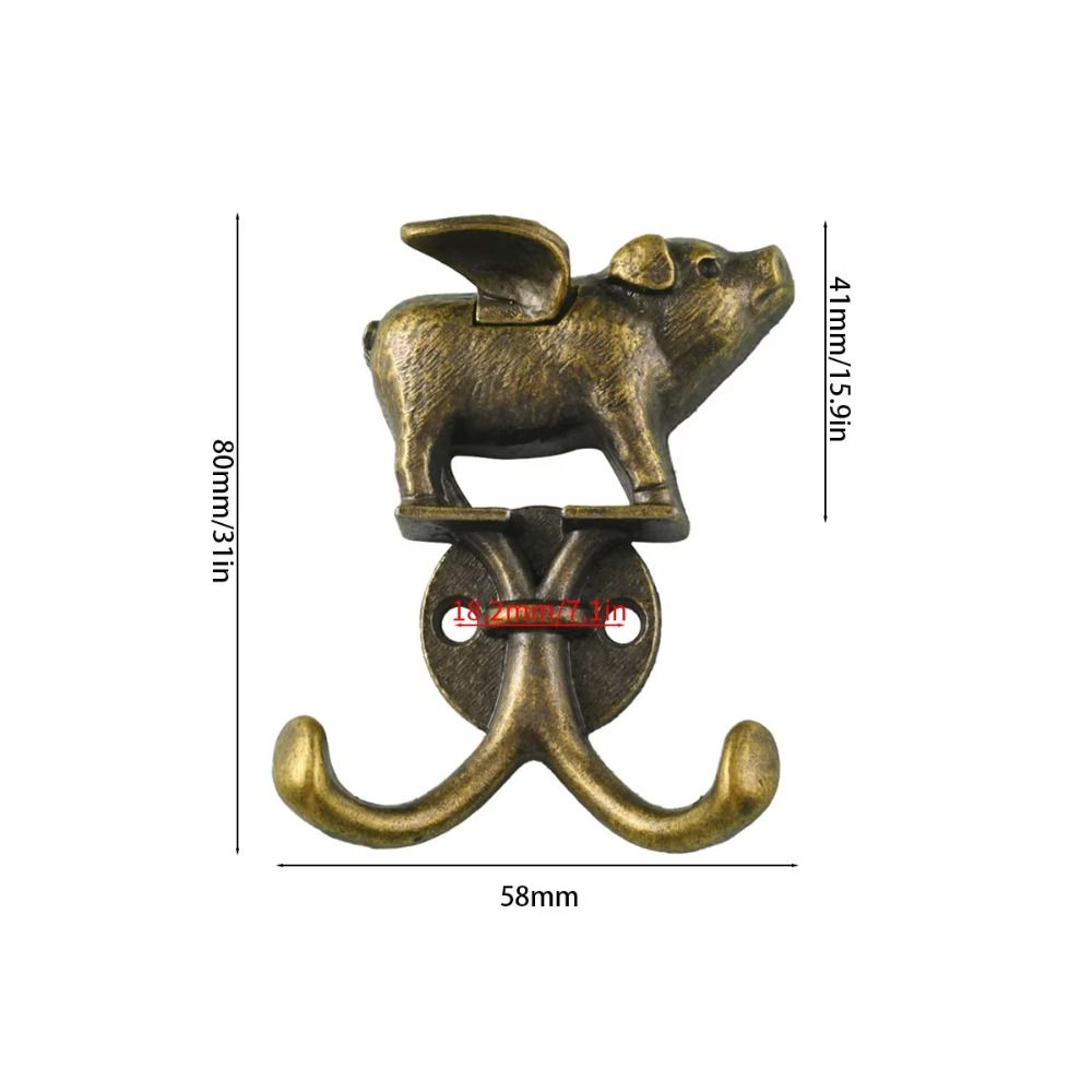 Heavy Duty Coat Hooks Vintage Decorative Towel  Hooks New Door Hook  for Kitchen Bathroom Bedroom