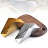 Stainless Steel Vertical Tissue Holder Handicraft Storage Tissue Rack  Dining Table