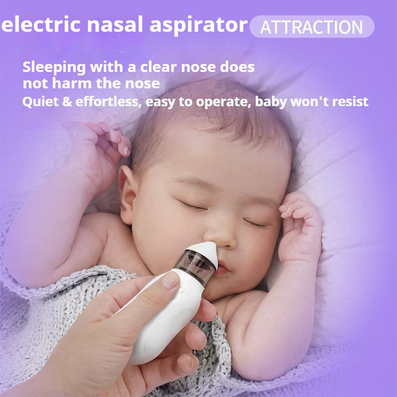 Electric Nasal Suction Device for Infants, Pregnant Women, Household Newborns, Babies, Children, Snot and Booger, Children's Nasal Device