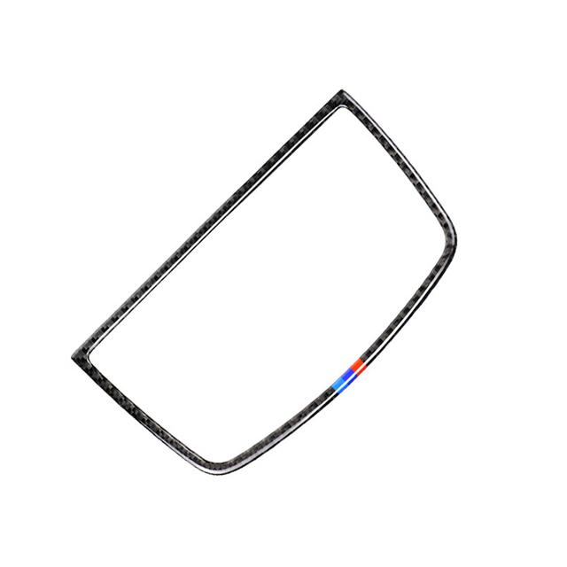 Для BMW X5 X6 E70 E71 2008 2009 2010 2011 2012 2013 Центральное управление из углеродного волокна, панель приборной панели, крышка динамика