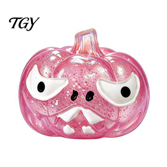 Durable Pinchable Stress Ball Pumpkin Grimace Squeeze Toy for Relief, Soft TPR Sensory Fidget Elastic Reliever Adults Children, Portable Pinch