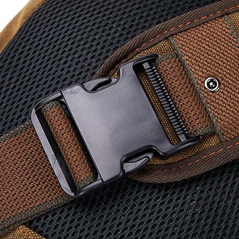 Европейская и американская ретро-модная холщовая диагональная нагрудная сумка-мессенджер для мужчин, многофункциональная сумка-мессенджер для мужчин