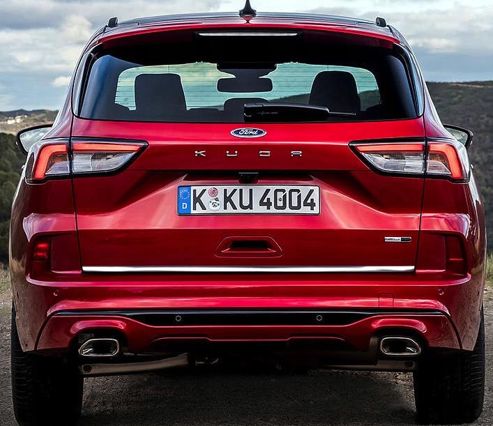 FORD KUGA III 2020+ CHROME STRIP Chrome-plated hatch