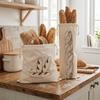 2PCS Fresh Keeping Bread Storage Bags Large Drawstring Bread Bag French Stick Storage Bag  Toast