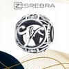 Charms Letter V 925 Bead Pendant S925 Zircons Openwork Letter