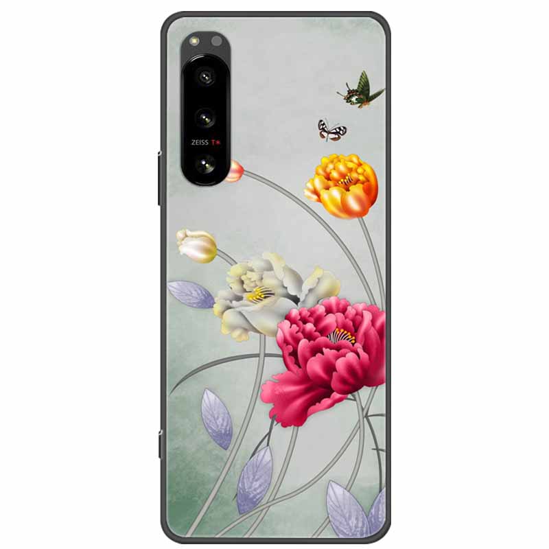 Чехол для Sony Xperia 5 III Мягкий ТПУ Милые Кошки Силиконовый Защитный Чехол для Sony Xperia 5 II Чехлы для Телефона Xperia5 Мультяшные Fundas