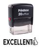 Printtoo EXCELLENT Self Inking Rubber Stamp Office Stationary Custom