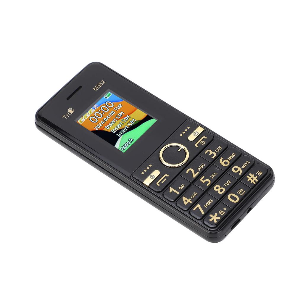 2G GSM Seniors Cell Phone 3 SIM Card 3600mAh Battery Life Unlocked Button Phone for Elderly Gifts