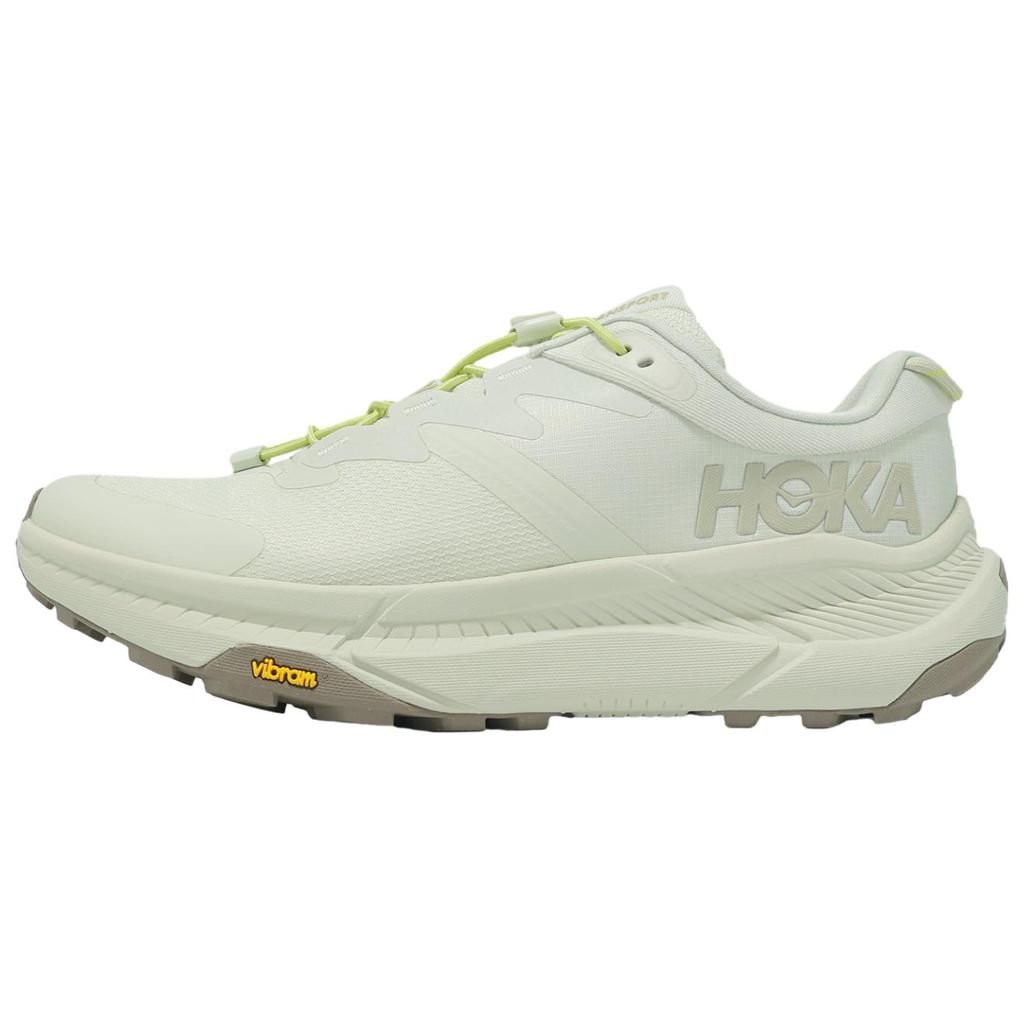 HOKA ONE ONE Transport Cushioning Breathable Lightweight Low top Running Shoes Unisex Green 1123153-TSLT