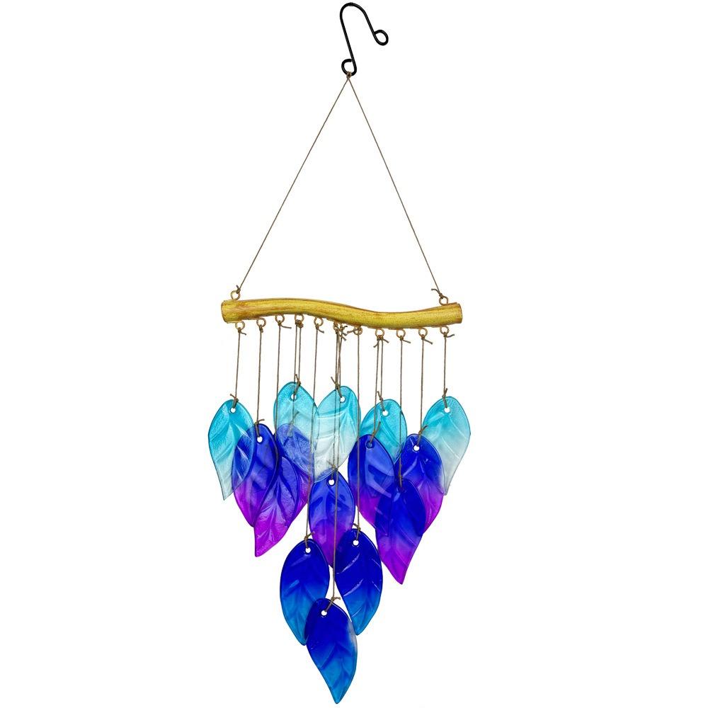 Colorful Wind Chime Iron Art Light Collection Pendant Crafts Sun Catcher Windows