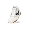 Mizuno Unisex Court Slam Hi White Navy Casual Sneakers D1GH222402