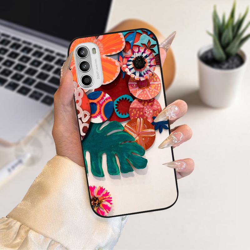 Мультяшные чехлы с животными для Motorola G52 4G, бампер на Moto G82 G71s 5G, мягкий силиконовый чехол для телефона Motorola G 82, Coque Fundas