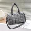 Luxury Space Pad Cotton Handbag Large Capacity Shoulder Bag Waterproof Nylon Bag Travel Down Crossbody Bag