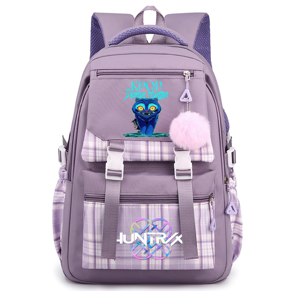 Anime Cartoon K-Pop Printed Large Capacity Backpack for Teenger Student Girl Boy Schoolbag Bookbag Kid Gift Women Waterproof Travel Bag Mochila