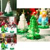 Причудливая 15-сантиметровая бумажная волшебная рождественская елка, красочный кристалл, растущая детская игрушка, подарок