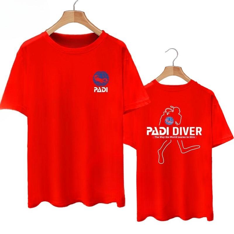 CMAS World Underwater Association PADI Diving Instructor Association Tshirt Unisexs Clothing and Womens 2026 Summer New T Shirt