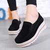 Spring Autumn Women Platform Shoes Ladies Loafers Genuine Leather Comfort Soft Moccasins Casual Flats Shoes Slip On Sneakers