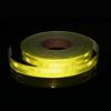 Fluorescent Yellow PET Reflective Tape 1inch*33FT Waterproof Self Adhesive Warning Safety Reflectors Stickers For Bicycle Helmet