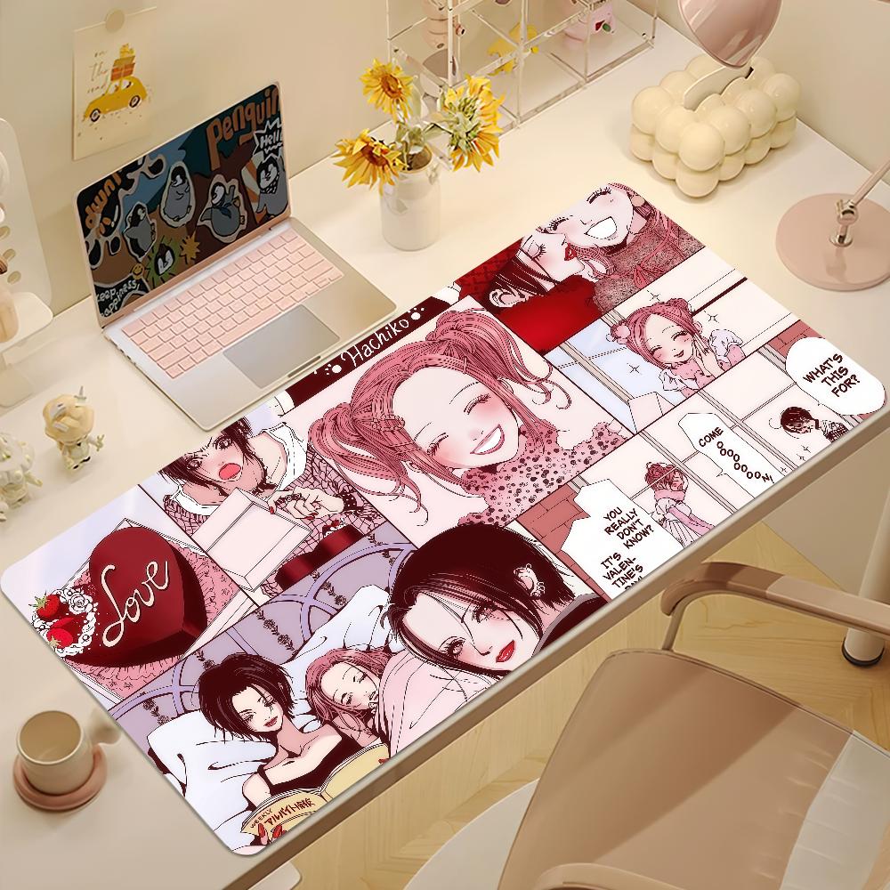 Anime NNana Mouse Pad Large NonSlip Lockedge Desktop Computer Desk Mat Keyboard Writing Mousepad Office Gamer Student Gifts