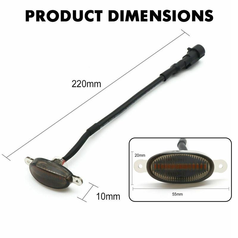 5Pcs For Toyota Tundra 2008- Raptor-Style Grille LED Light Grill Mount Assemblies Front Grille Lighting Lamp Car Lights