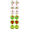 Christmas Green Plastic Ball Christmas Tree Decoration Ball Festive Atmosphere Ornaments