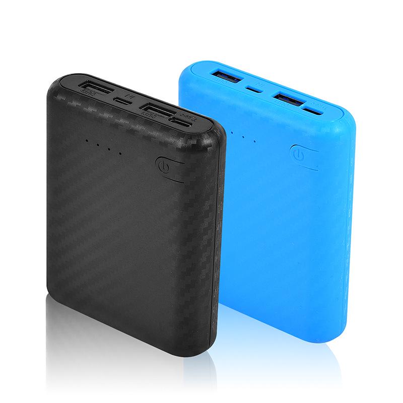 4-секционный корпус Power Bank для батарей 18650, комплект