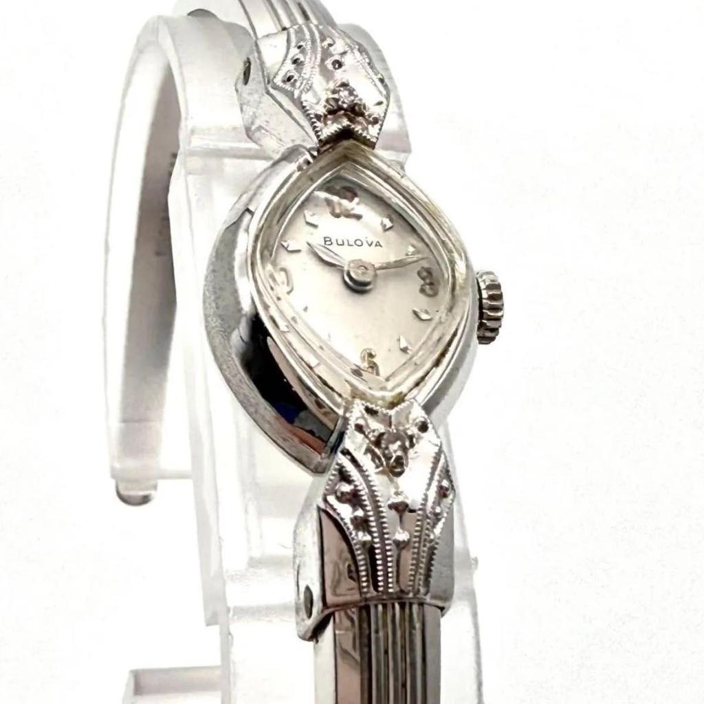 Б/у A012 BULOVA Винтажные женские часы-браслет
