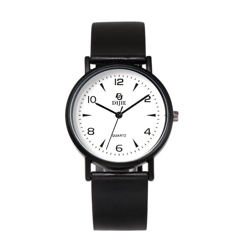 Unisex High School & College Style Exam Quartz Watch - Simple, Niche Design for Couples