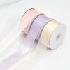 Hibiscus Satin Transparent Glass Yarn Mesh Yarn Ribbon Flower Cake Ribbon Colorful Ribbon Bow Material Ribbon Bow DIY Flower Handmade
