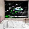 Kawasaki Ninja2 Tapestry for Bedroom Aesthetic Classroom Tapestries Wall Hanging for Living Room Dorm Office,Ideal Creative Gift