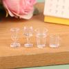 10 шт. мини-чашка для красного вина, имитация мебели, бокал для вина, кубок, декор для кукольного домика