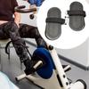 2 Pieces Exercise Bike Pedal Fixed Leg Support Brace Anti Slip Directly Replace, Sturdy Foot