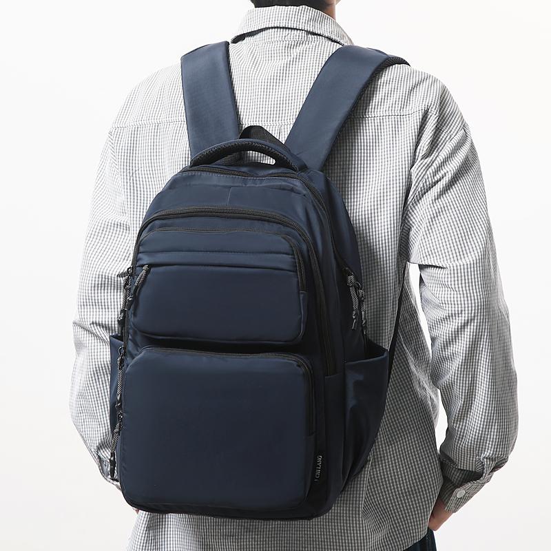 Мужской рюкзак для компьютера большой емкости, школьный рюкзак для учеников младших и старших классов, легкий рюкзак