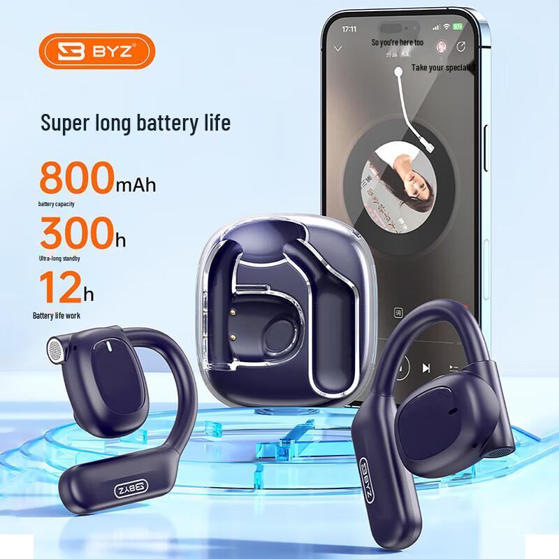 BYZ S600 Ear-Hook Bluetooth Headset