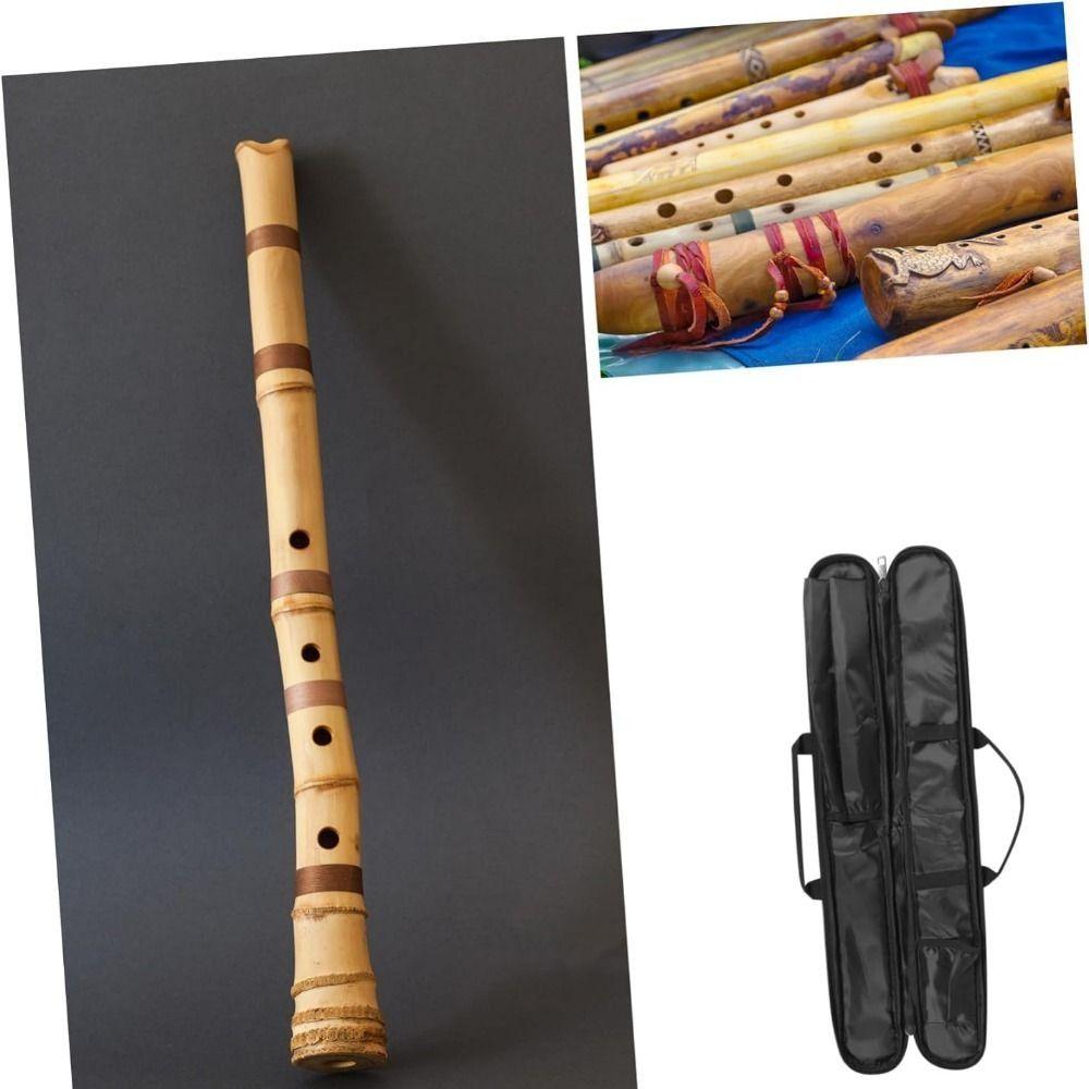 Защитная сумка для хранения бамбуковой флейты, наплечная сумка из холста, чехол для пикколо, футляр для флейты, музыкальные инструменты