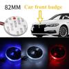82 мм эмблема автомобиля, значок на капоте, передняя наклейка с логотипом, светодиодный светильник 12 В, фоновая лампа для E46 E39 E38 E90 E60 Z3 Z4 X3 X5 X6