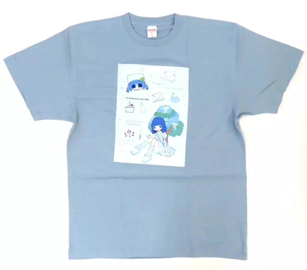 Mipotapota Yako Sei Amuse Mipo Mori T T-Shirt Light Blue XXL 2025 Limited