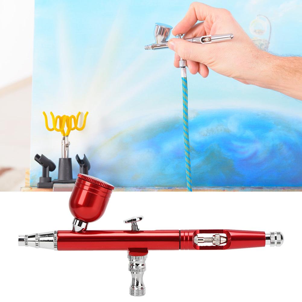 AR130K 0,3 мм сопло краскопульт пневматический краскопульт распылитель DIY Art аэрограф инструмент Красный